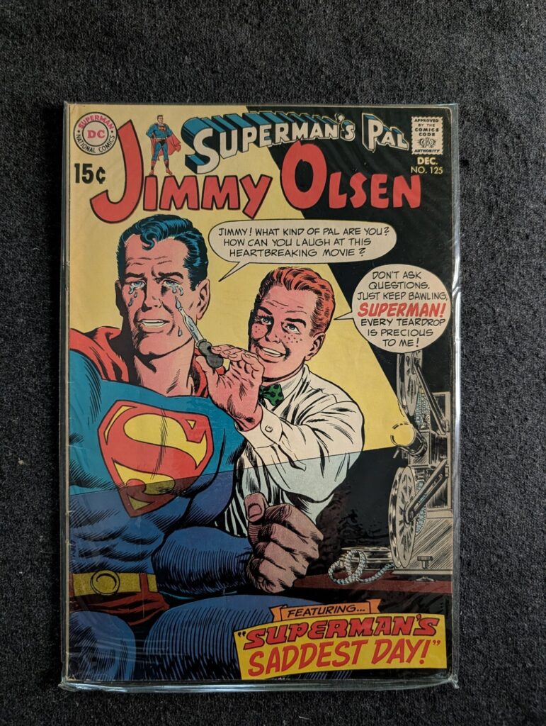 Superman's Pal Jimmy Olsen #125 front cover