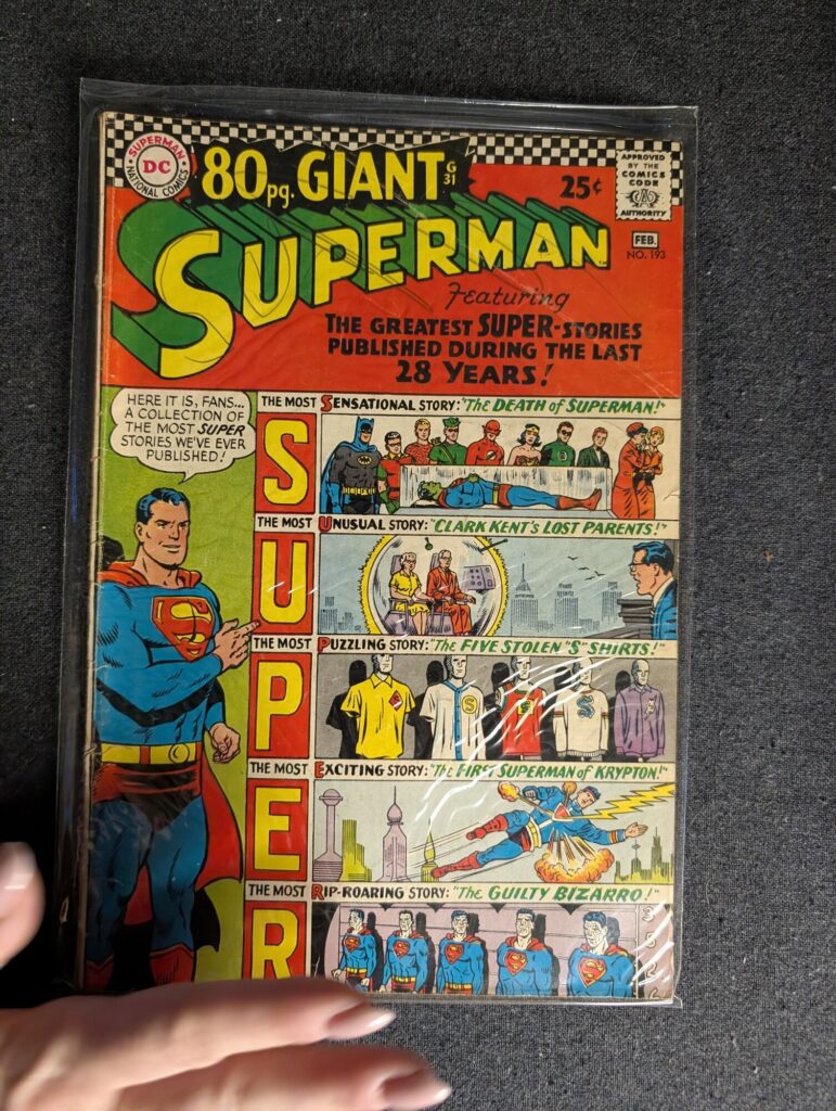 Superman #193 front cover