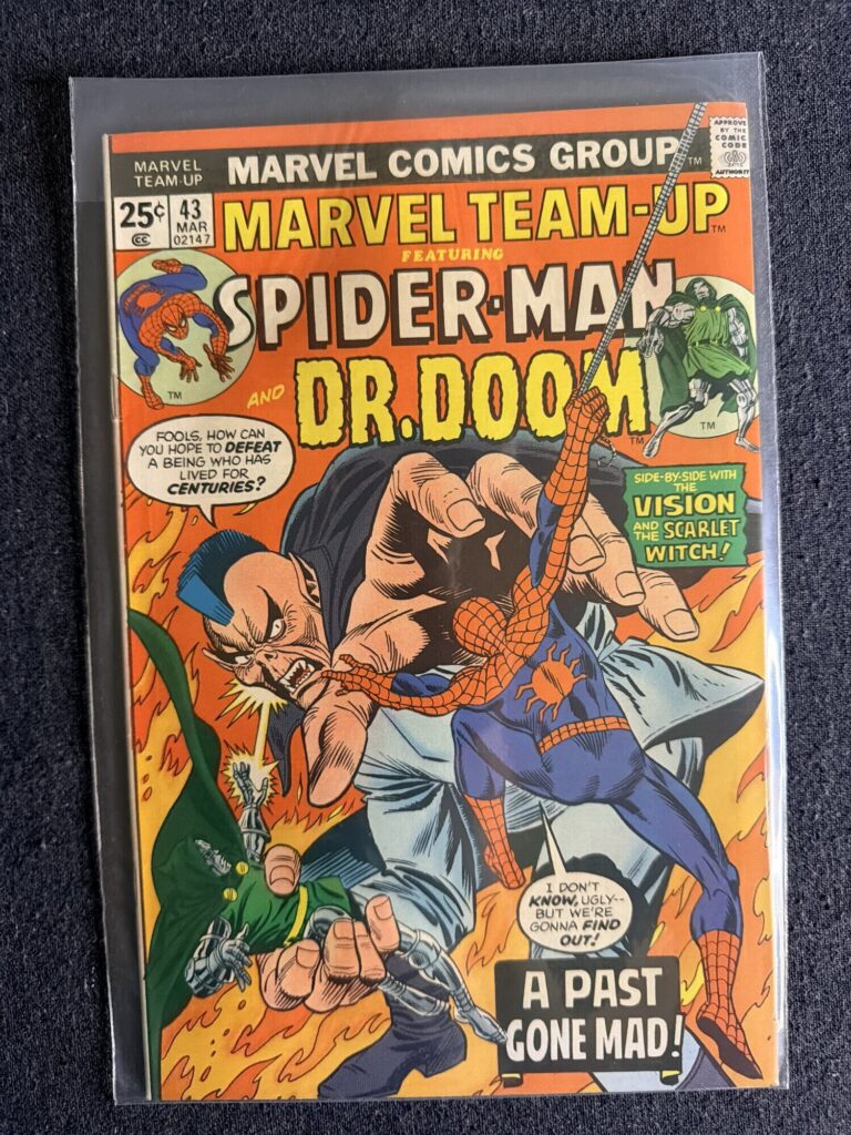 Marvel Team-Up #43 front cover