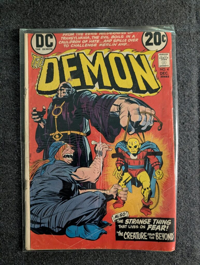 The Demon #4 front cover