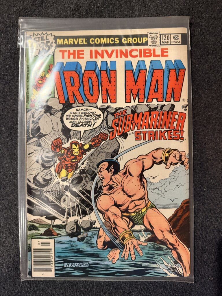 Iron Man #120 front cover
