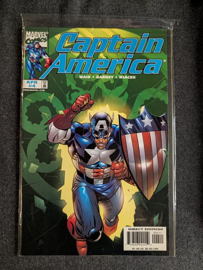 Captain America #4 front cover