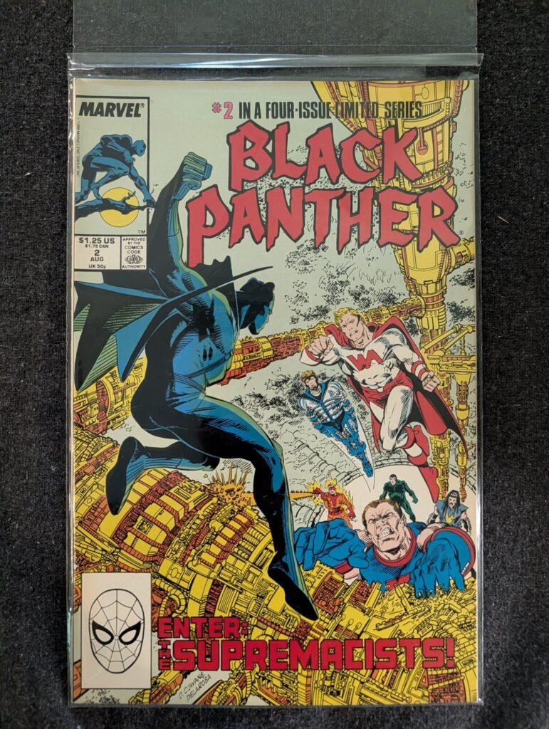 Black Panther #2 front cover