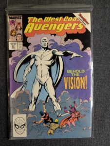 The West Coast Avengers #45 front cover