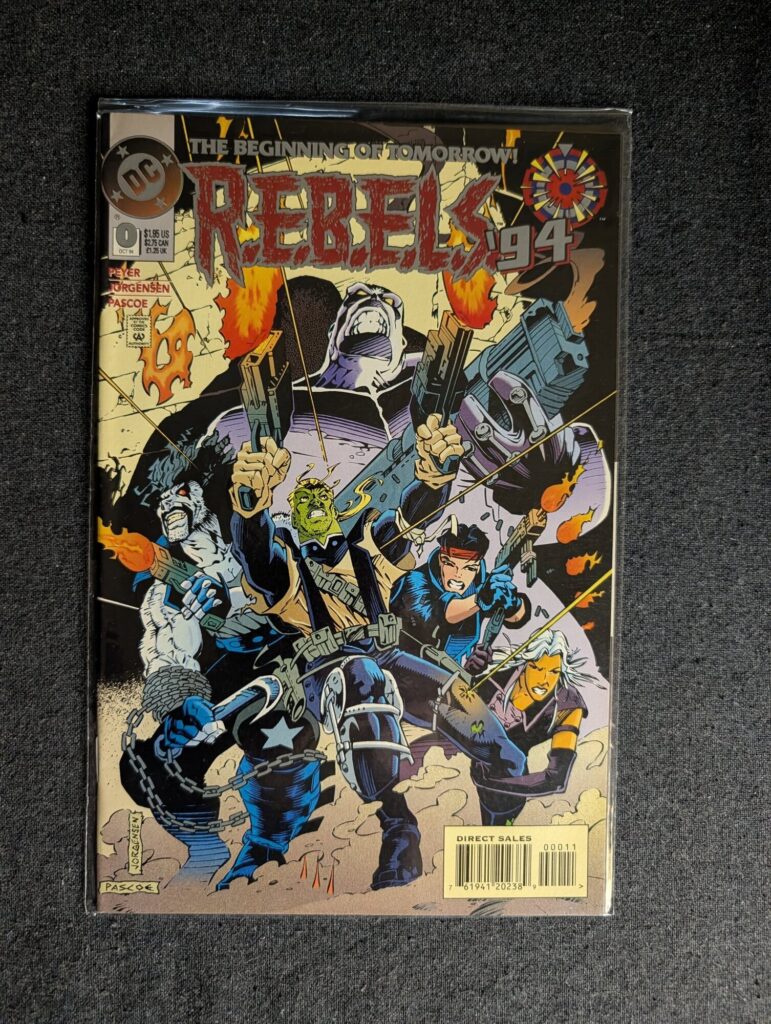 R.E.B.E.L.S. '94 #0 front cover