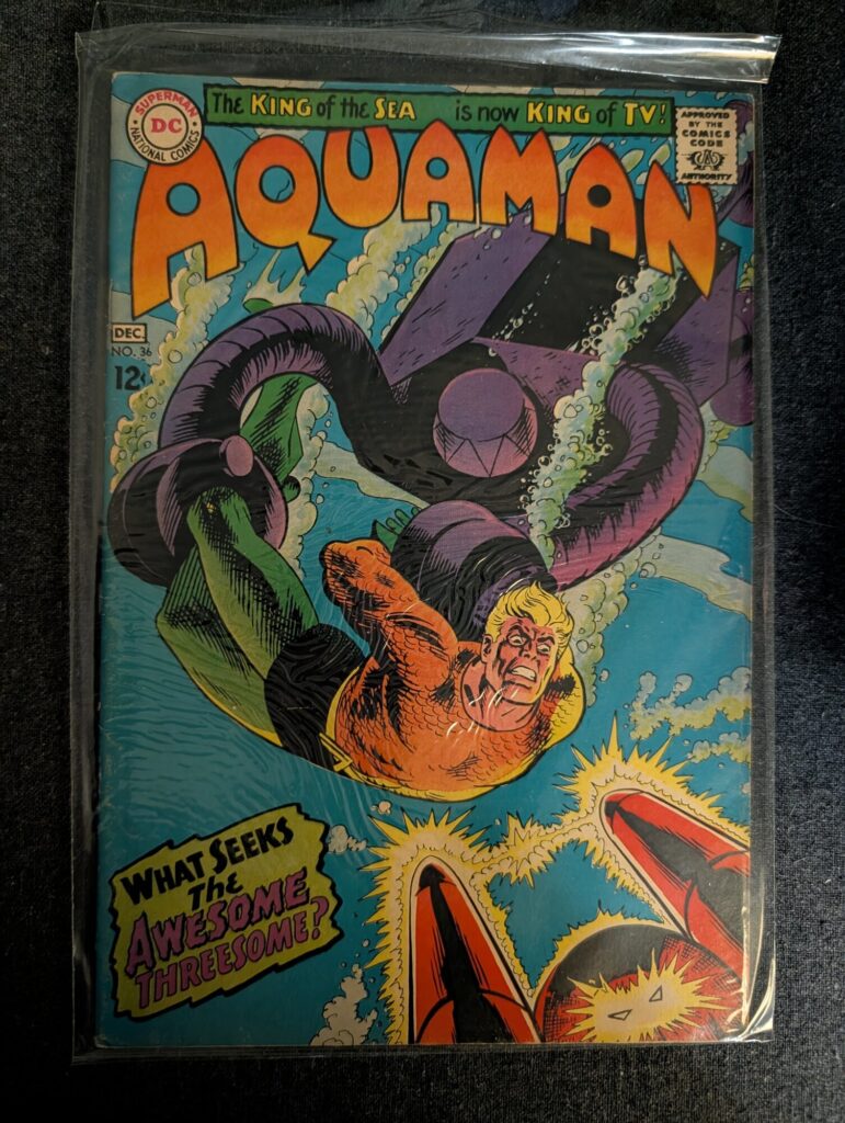 Aquaman #36 front cover