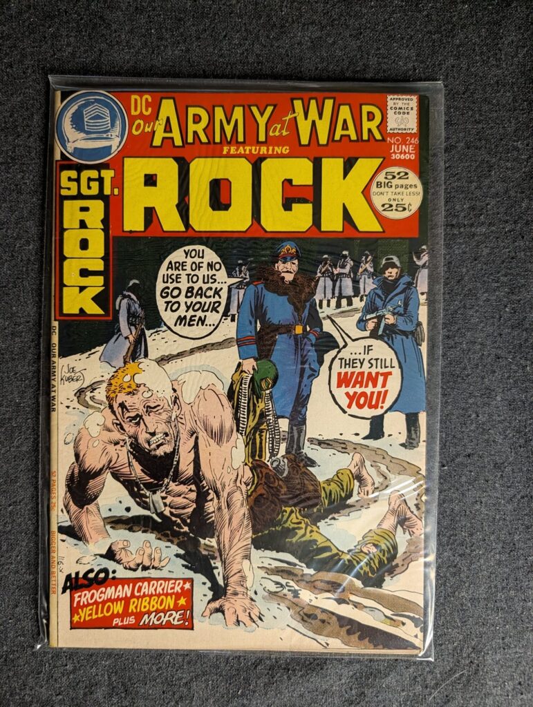 Our Army at War #246 front cover
