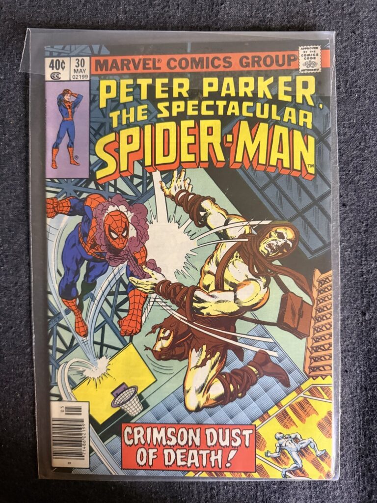 The Spectacular Spider-Man #30 front cover