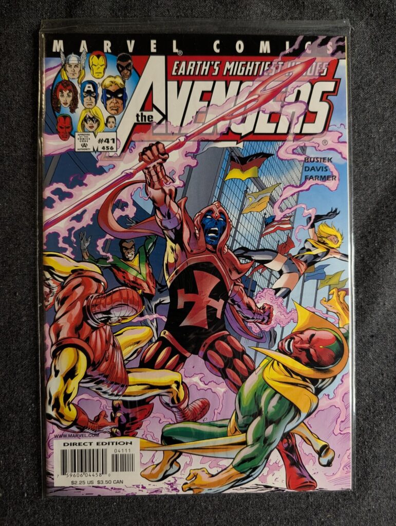 Avengers #41 front cover