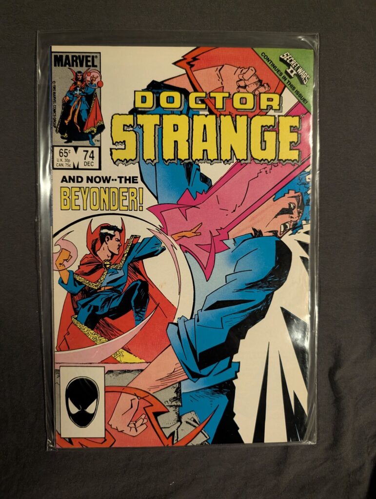 Doctor Strange #74 front cover