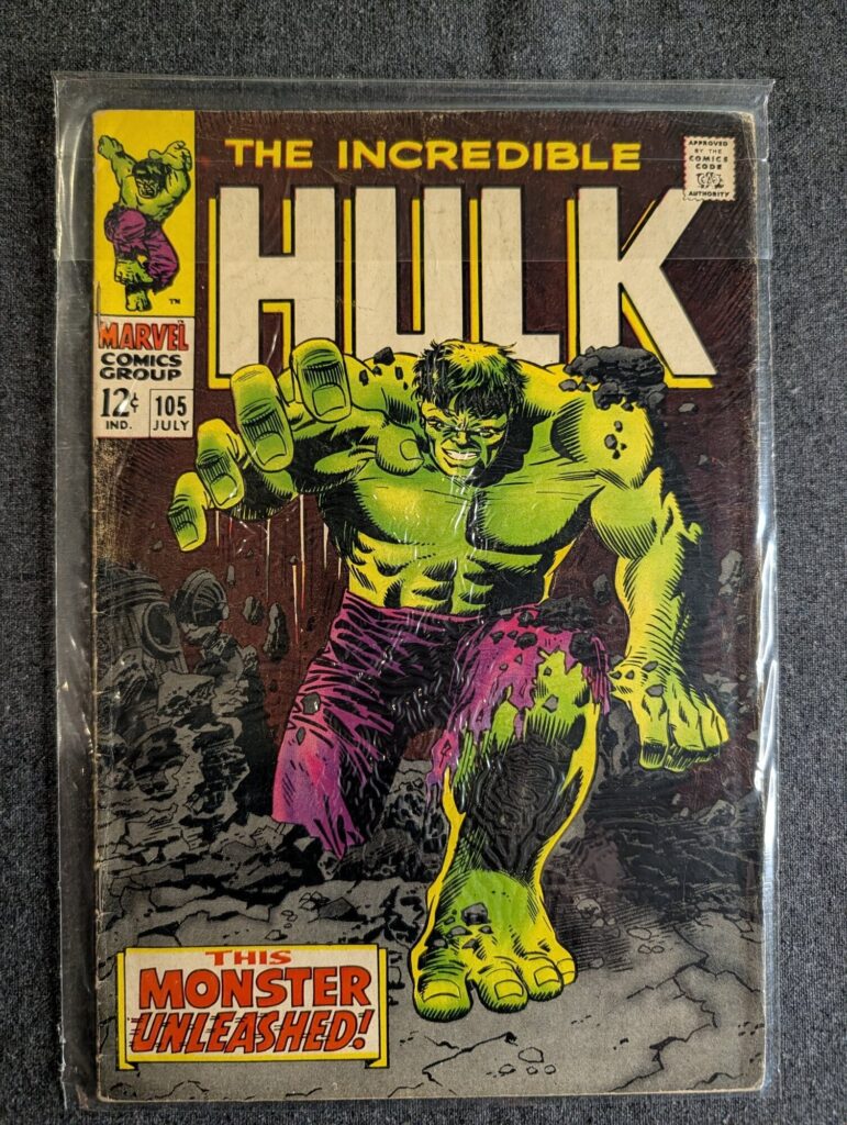 The Incredible Hulk #105 front cover
