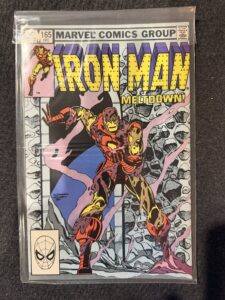 Iron Man #165 front cover