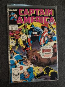 Captain America #352 front cover