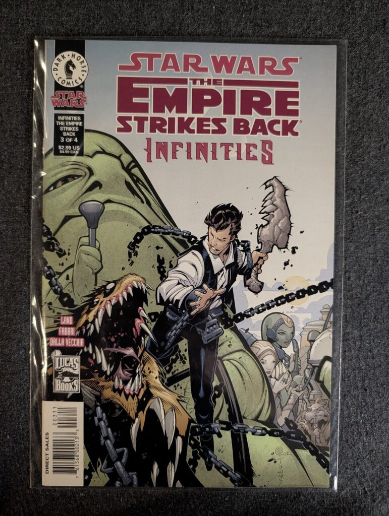 Star Wars: The Empire Strikes Back - Infinities #3 front cover
