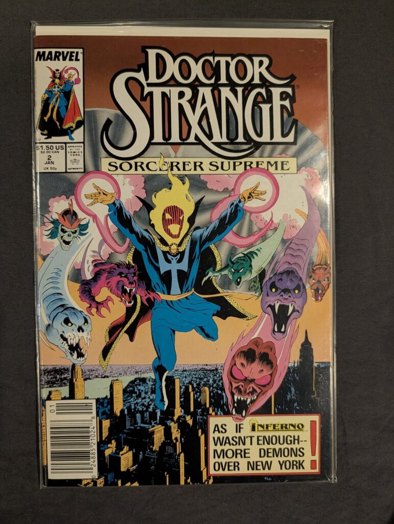 Doctor Strange, Sorcerer Supreme #2 front cover