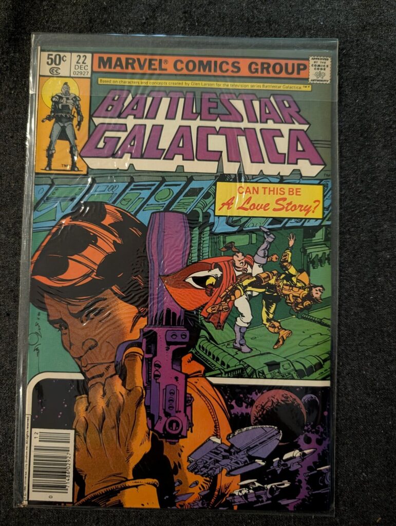 Battlestar Galactica #22 front cover