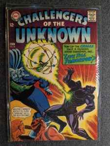 Challengers of the Unknown #58 front cover