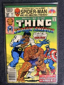 Marvel Two-In-One #82 front cover