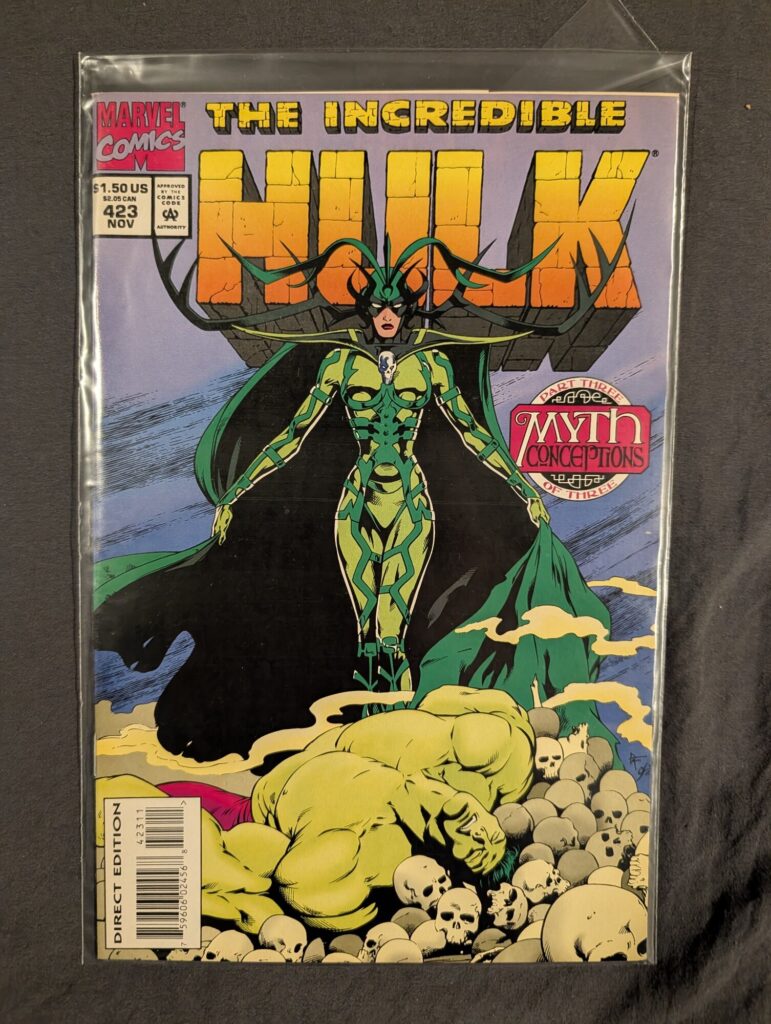 The Incredible Hulk #423 front cover