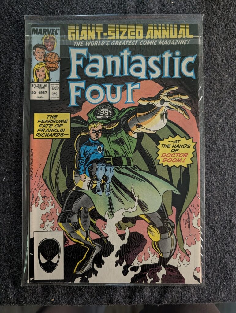 Fantastic Four Annual #20 front cover