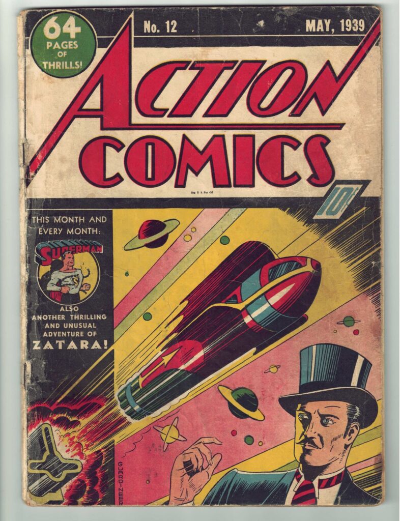 Action Comics #12 front cover