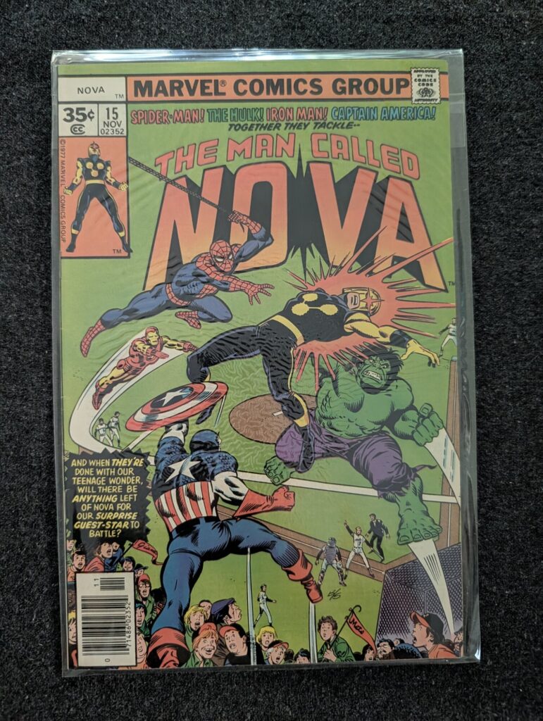 Nova #15 front cover