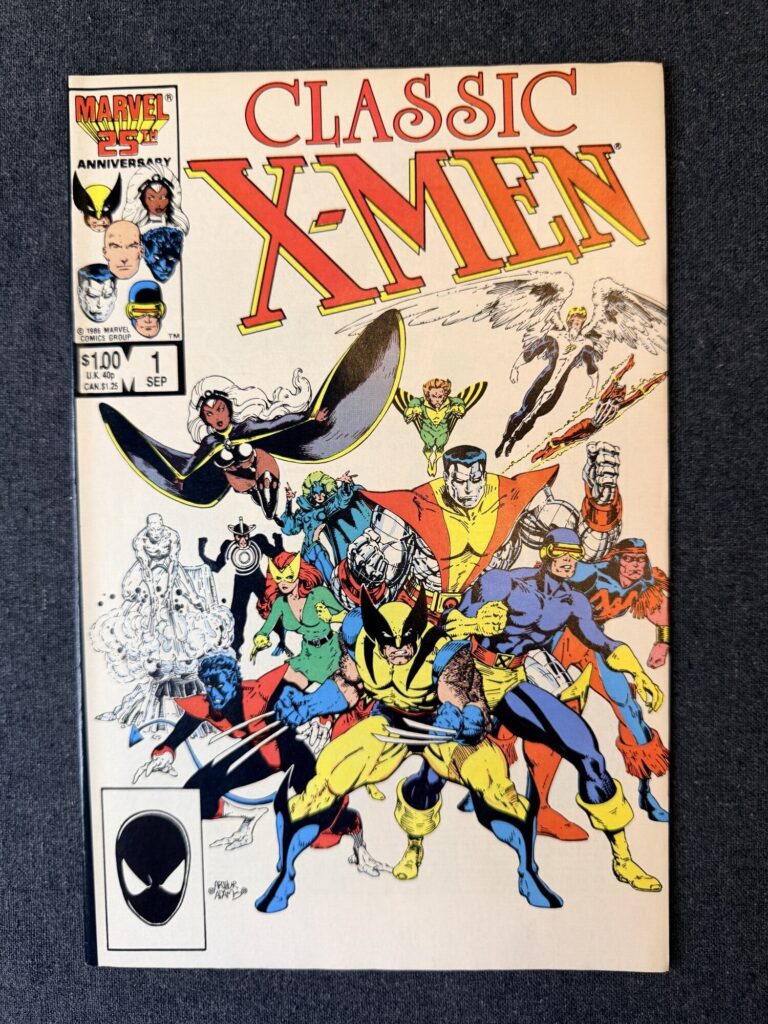 Classic X-Men #1 front cover