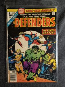 The Defenders Annual #1 front cover
