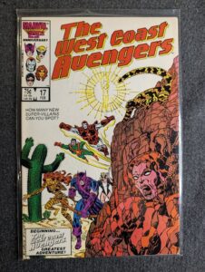 West Coast Avengers #17 front cover