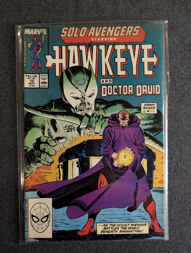 Solo Avengers #10 front cover