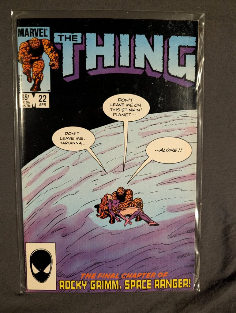 The Thing #22 front cover