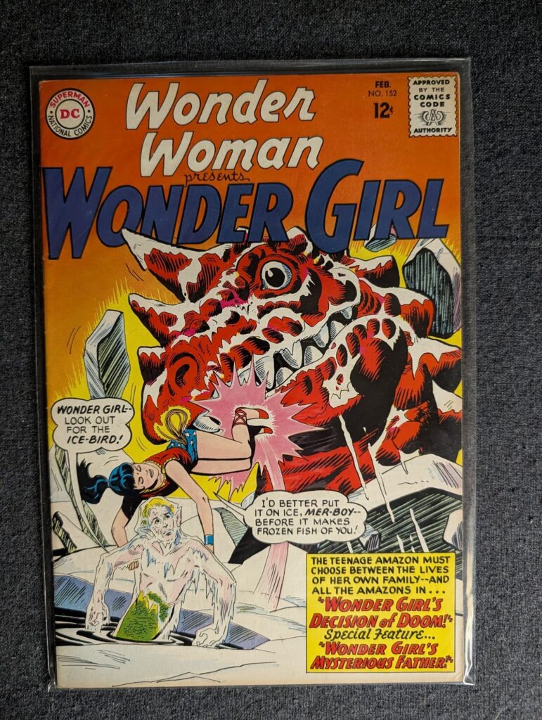 Wonder Woman #152 front cover