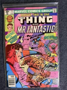 Marvel Two-In-One #71 front cover