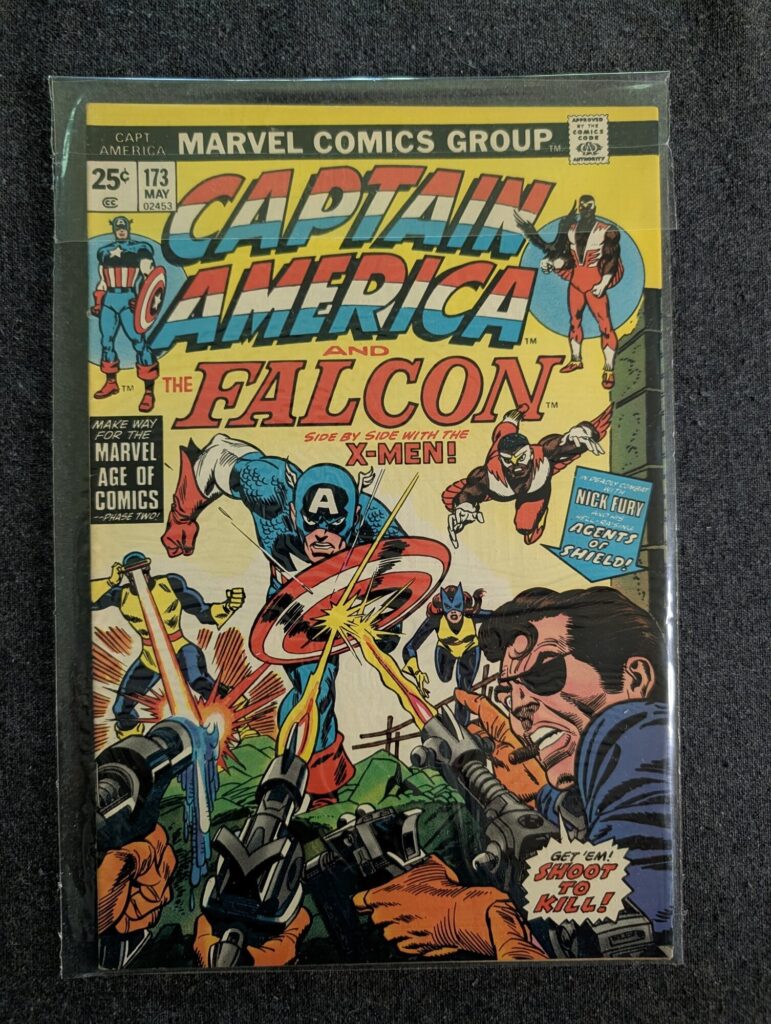 Captain America #173 front cover