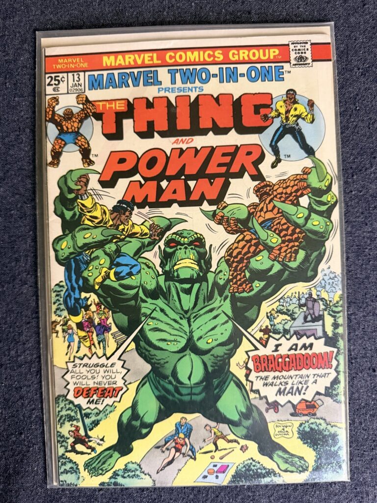 Marvel Two-In-One #13 front cover