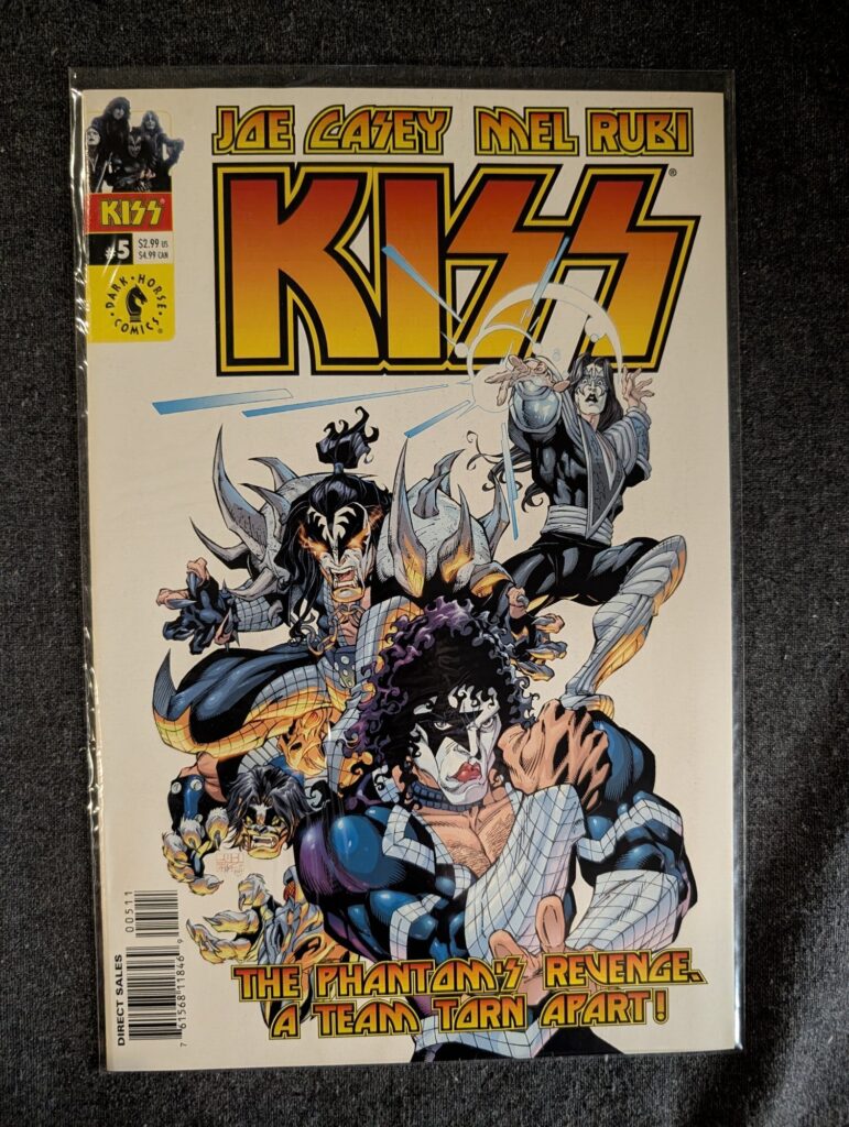 Kiss #5 front cover