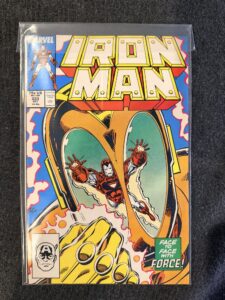 Iron Man #223 front cover
