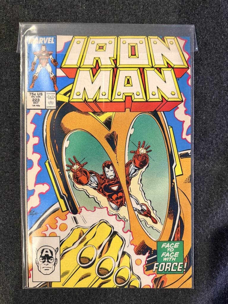 Iron Man #223 front cover