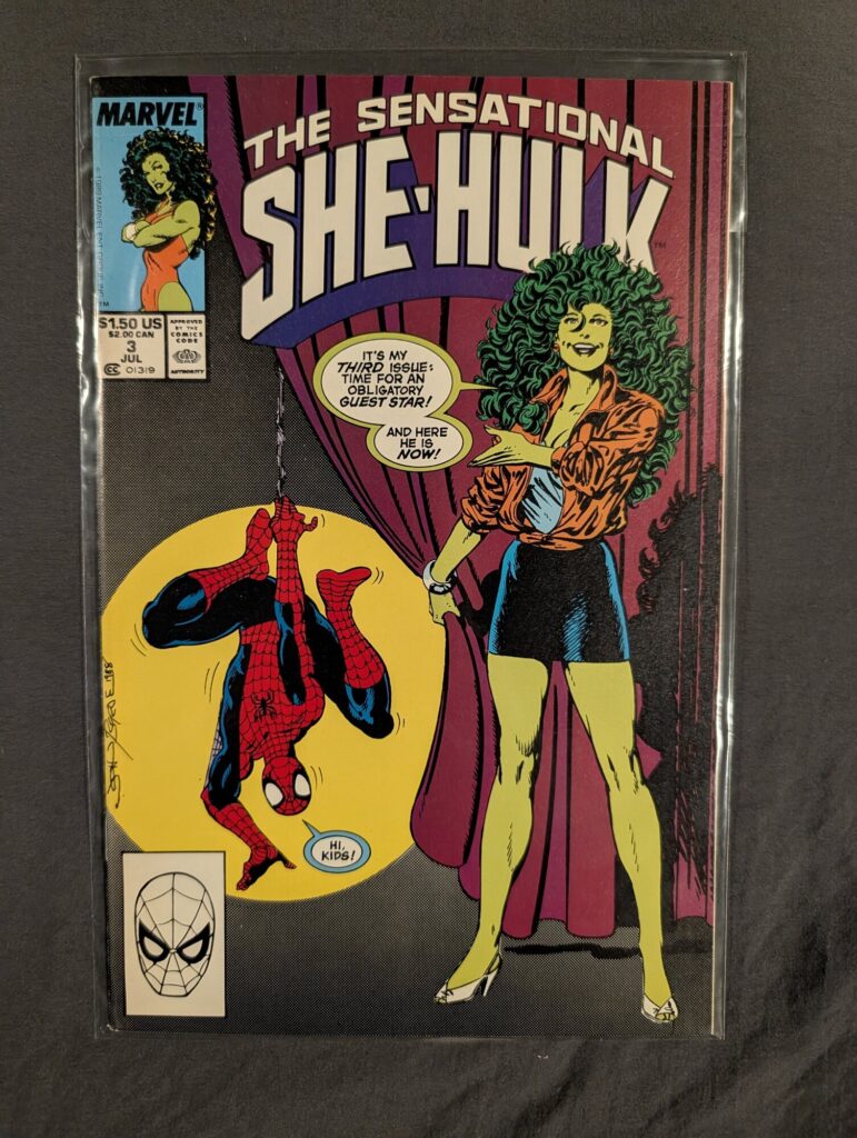 The Sensational She-Hulk #3 front cover