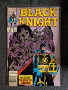 Black Knight #4 front cover