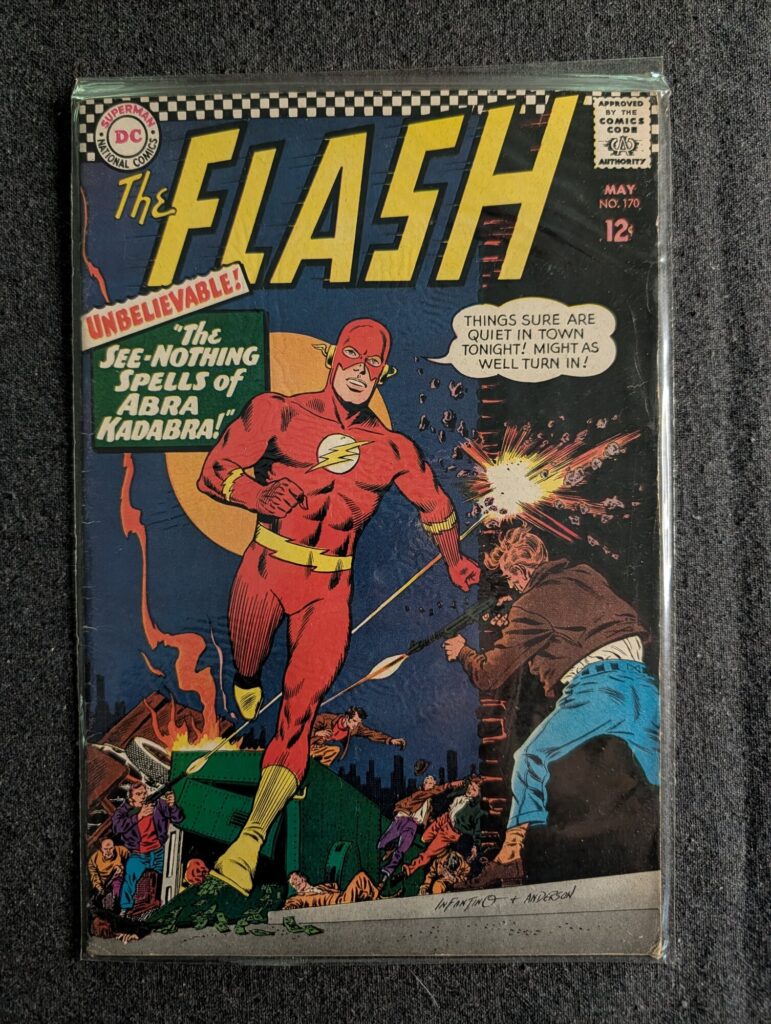 The Flash #170 front cover