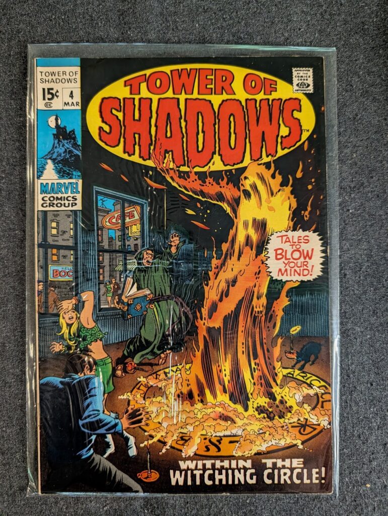 Tower of Shadows #4 front cover