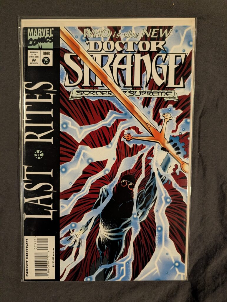 Doctor Strange, Sorcerer Supreme #75 front cover