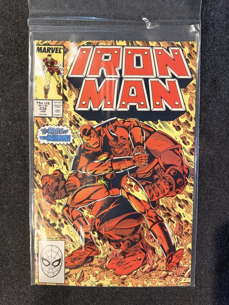 Iron Man #238 front cover