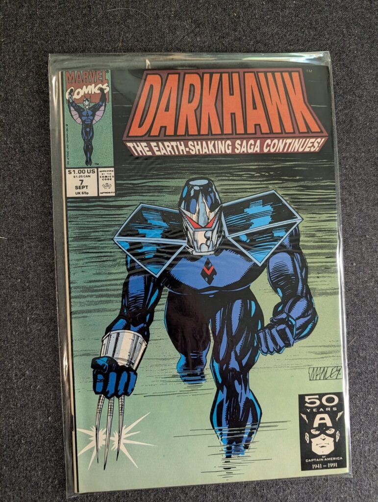 Darkhawk #7 front cover