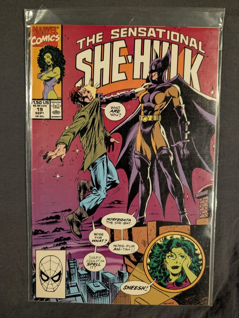 The Sensational She-Hulk #19 front cover