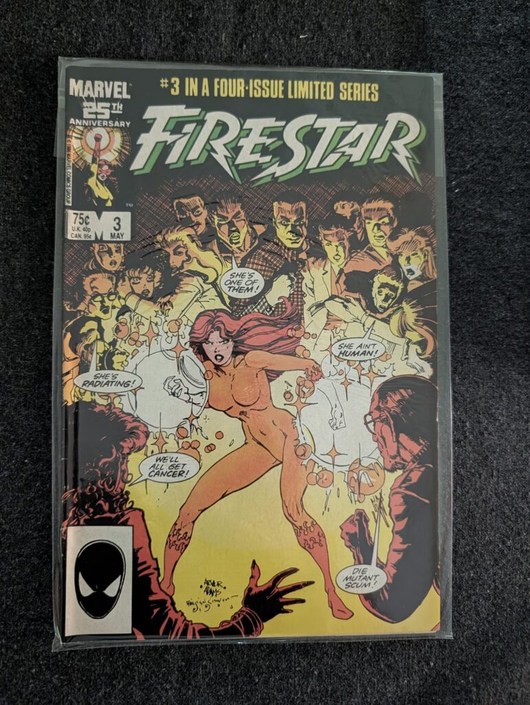 Firestar #3 front cover