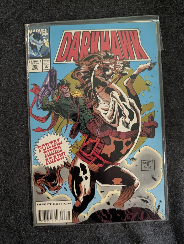 Darkhawk #45 front cover