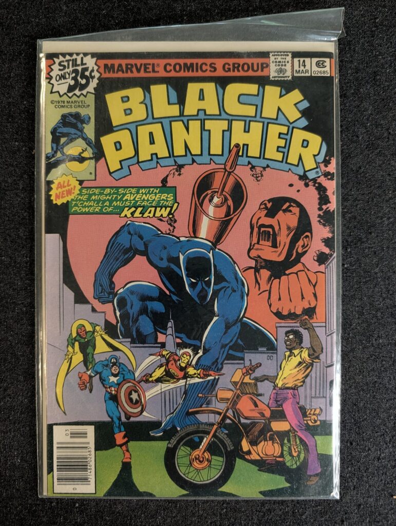 Black Panther #14 front cover