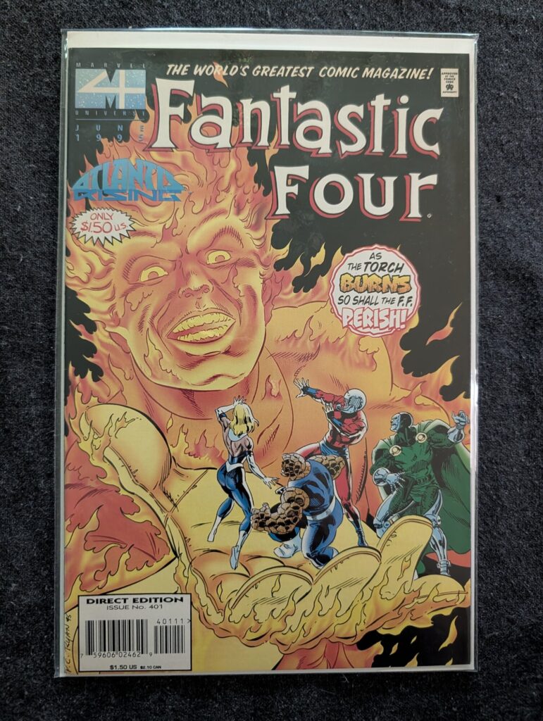 Fantastic Four #401 front cover